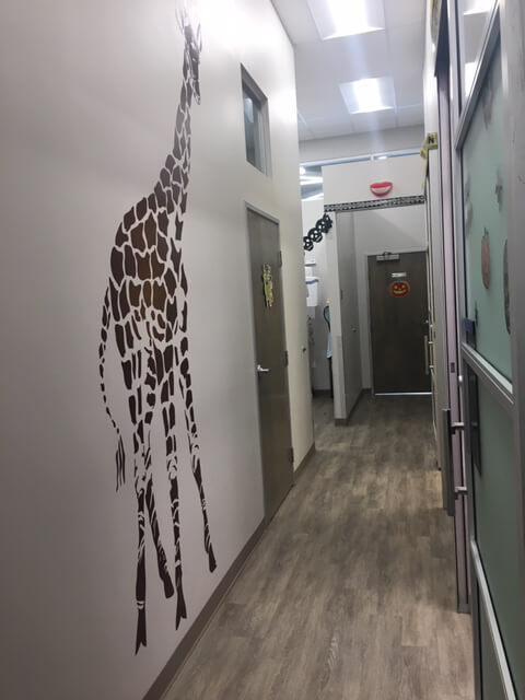 Reception area
