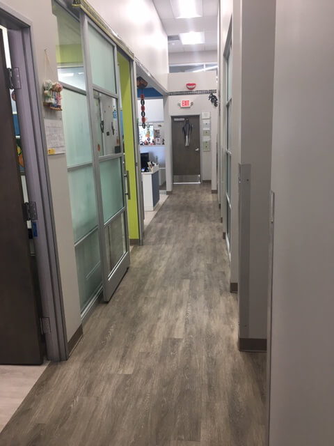 Parent waiting area