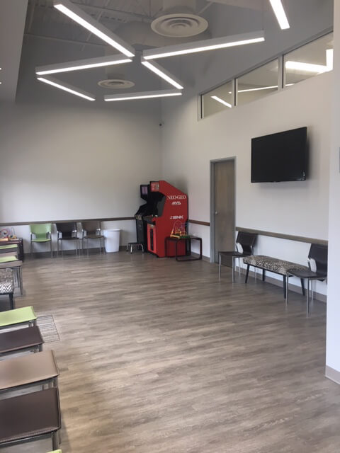 Parent waiting area